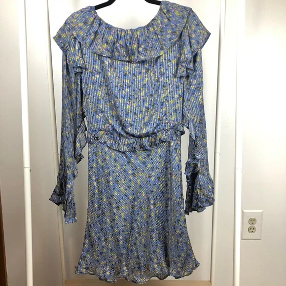 NWT Free People Sweetest Thing Long Sleeve Minidress 12